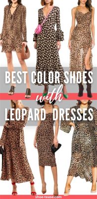 What Color Shoes to Wear with Leopard Print Dress: A Symphony of Style and Chaos